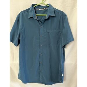 Cotopaxi Shirt Mens Blue Medium Cambio Lightweight Business Outdoors